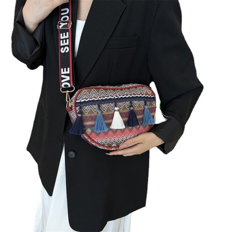ethnic bag strap