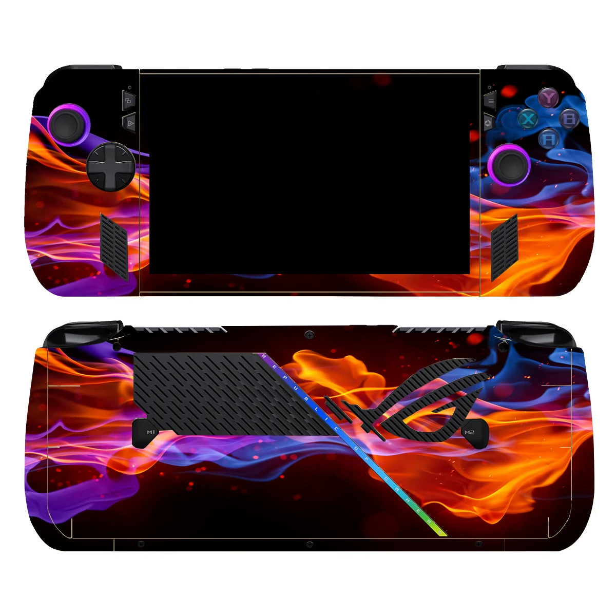 Подходит для игровой консоли Asus ROG ALLY X защитная наклейка пленка больной стикер держатель цветной стикер пленка скин