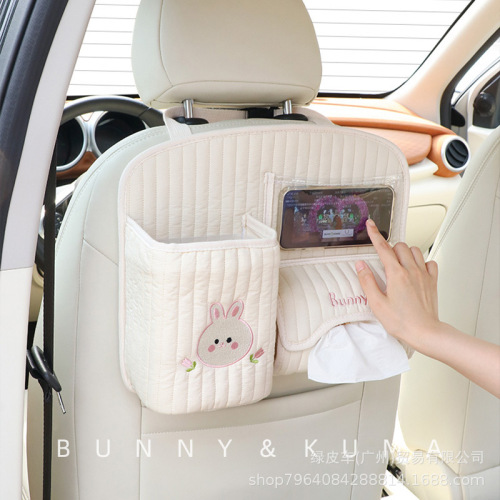 Car seat back storage multi-functional seat bag vehicle rear seat storage box in-car storage car item