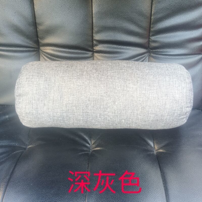 成圆柱形抱枕长条糖果枕头套可拆洗成年腰垫颈椎圆不含芯|undefined