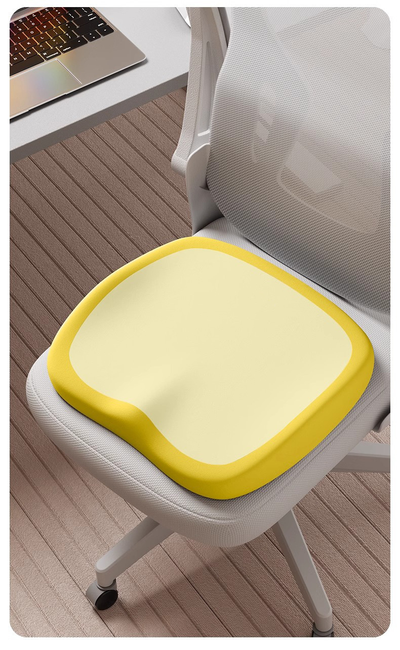 Factory Direct Sales Memory Foam Seat Cushion Office Chair Cushion for Long Sitting Student Hip Cushion Waist Support Butt Cushion Beauty Seat Cushion