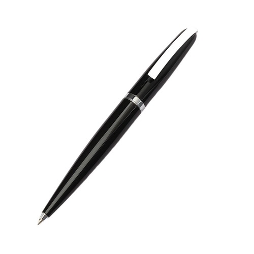 Cross-border new gradient metal ballpoint pen, high-looking rotating business signature pen, heavy-feel metal pen wholesale
