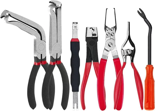 Seven-piece auto repair set (pictured)