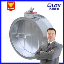 镀锌钢板电动防火阀280℃风管调节阀手动常开70度消防排烟防火阀