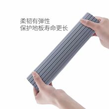 胶棉拖把头家用拖地墩布对折吸水替换装海绵头配件窄口通用