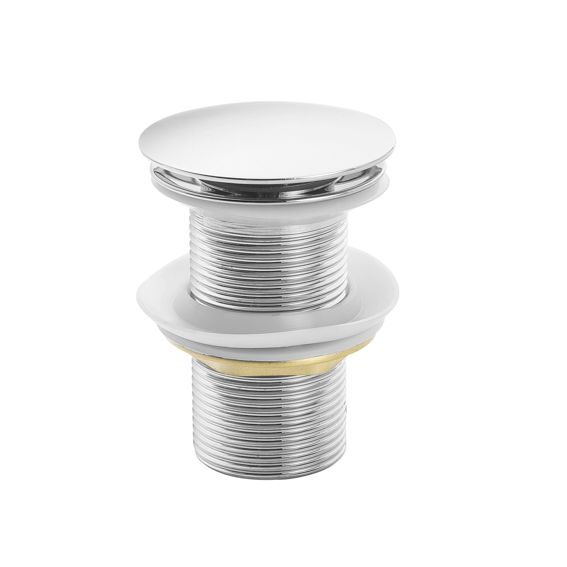 Aleación de zinc de acero inoxidable de cobre cuenca rebote escurridor lavabo escurridor G1 1/4"