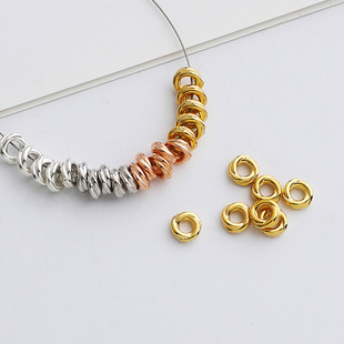 S925���yŤ�y�AȦ����DIY�ֹ��Ʒ�黨�ݼy�A�h�]��Ȧ��Ƭ����