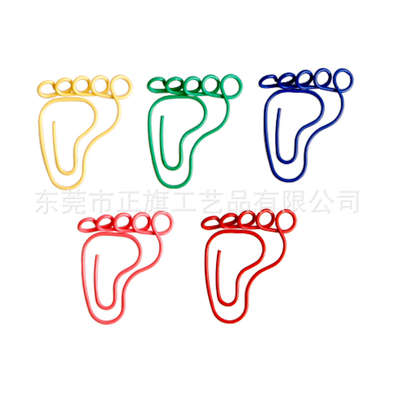 Transfronterizo caliente 6-color alta nota clip de papel color conejo animal en forma de clip de papel pin clip de papel de metal