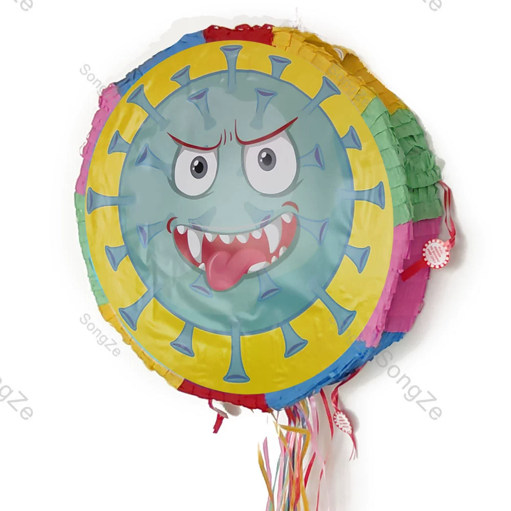 Украшение для вечеринки с вируснойPINATA, подарочная коробка для сладостей, упаковка и оформление банкетного зала