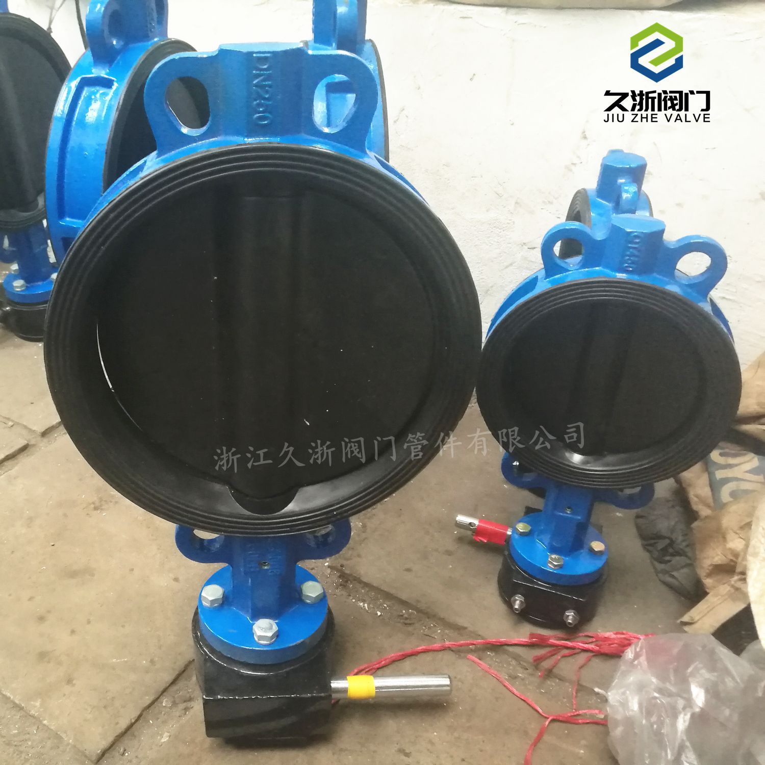 D371X-10C 衬胶对夹蝶阀 D71J-10 管道弱酸碱介质消防全衬胶蝶阀