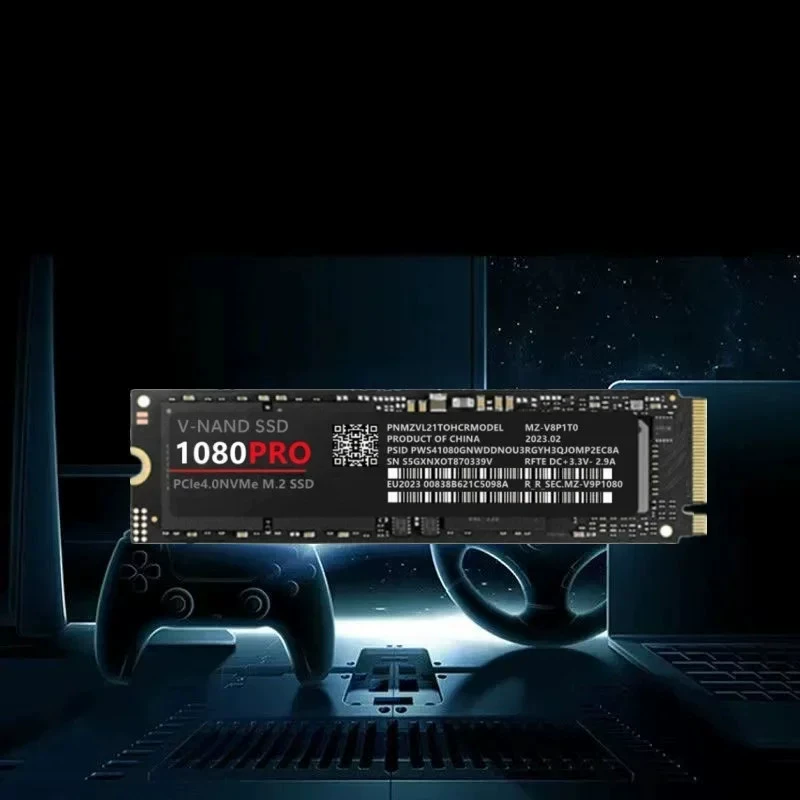 NVMe M.2 2280 PCIe 4.0 SSD 1080PRO, 1/2/4 ТБ, до 7 450/6 900 МБ/с, совместим с PS5