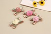 Hot -selling product DIY handmade flower belt flower hair hoop hair accessories characteristic decorative flower cross small gauze bud