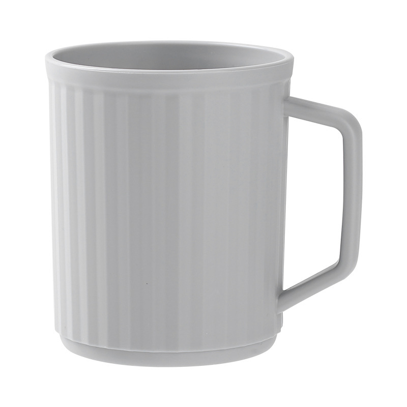 Taza de enjuague de alto valor facial, cepillo de dientes doméstico, taza de cepillo de dientes para parejas, taza de enjuague de gran capacidad con mango.