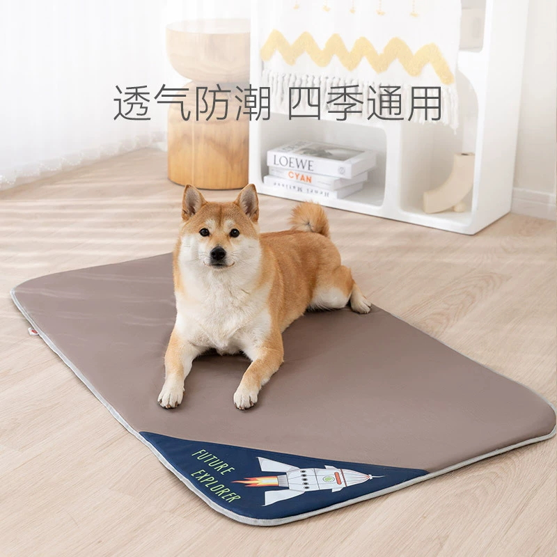 Ракета Оксфорд ткань коврик для собак домашнее животное Лето Big Dog Mat коврик собака кошка Средний размер Большая собачья Конура