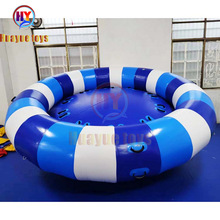 充气水上旋转陀螺拖拽迪斯科船香蕉船海上摩托艇冲浪飞鱼黄鸭沙发