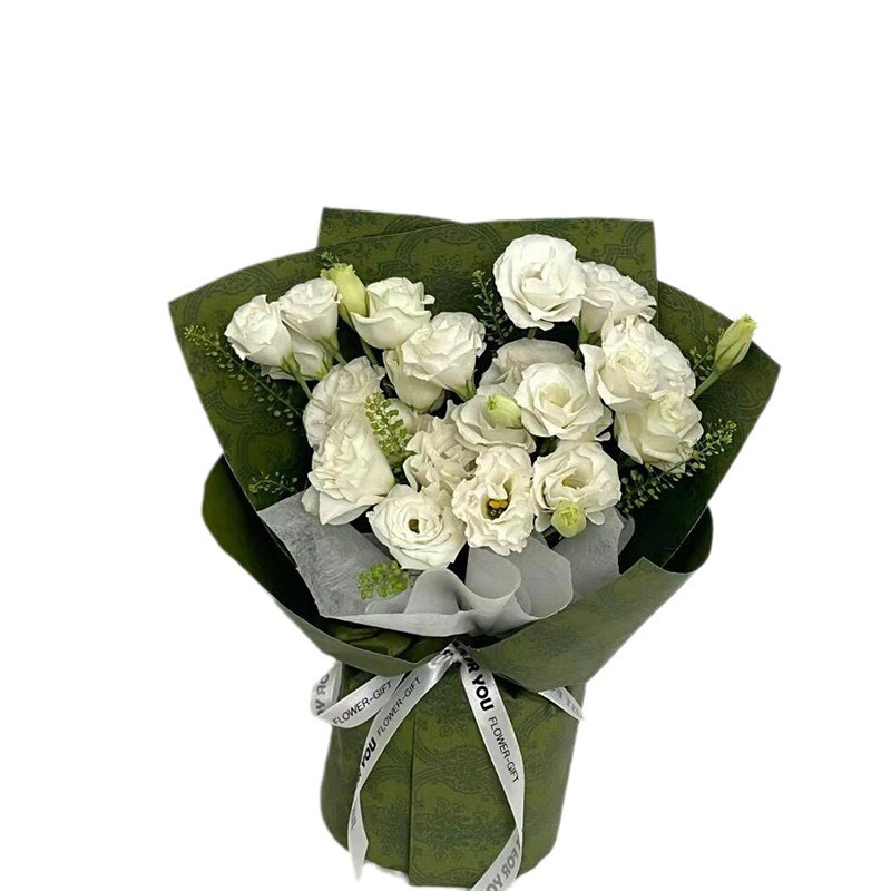 Materiales de embalaje de ramo de papel barroco algodón de alta calidad impermeable flor flor florista materiales de embalaje floral al por mayor