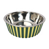 Pet supplies Pet anti -slip bowl dog cats and cats three -color basin dog bowl pet bowl pets metal bowl