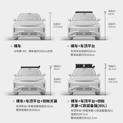 Haval H9, Haval Menglong, Roof rack
