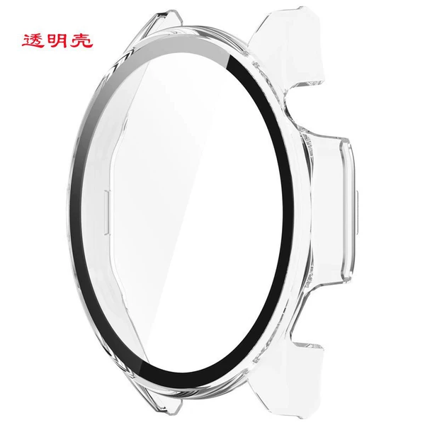 Transparent Color [Tempered Film Integrated Case] Frosted Style
