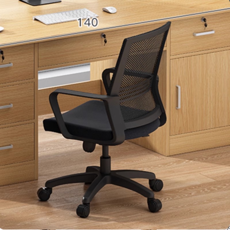 Mesa de oficina doméstica con cerradura mesa de computadora de escritorio mesa simple mesa de trabajo con cajón mesa de personal combinación de mesa y silla