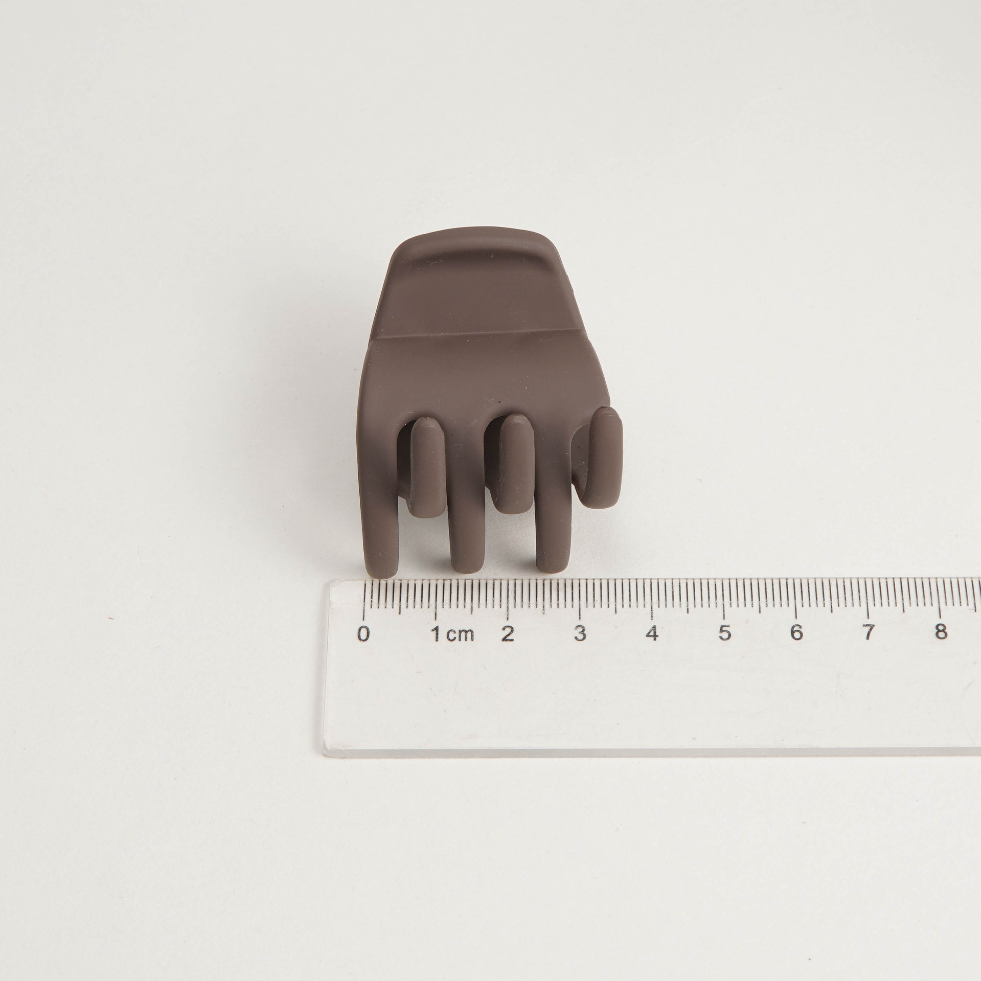 3.5CM 반투명 다크 브라운 색상