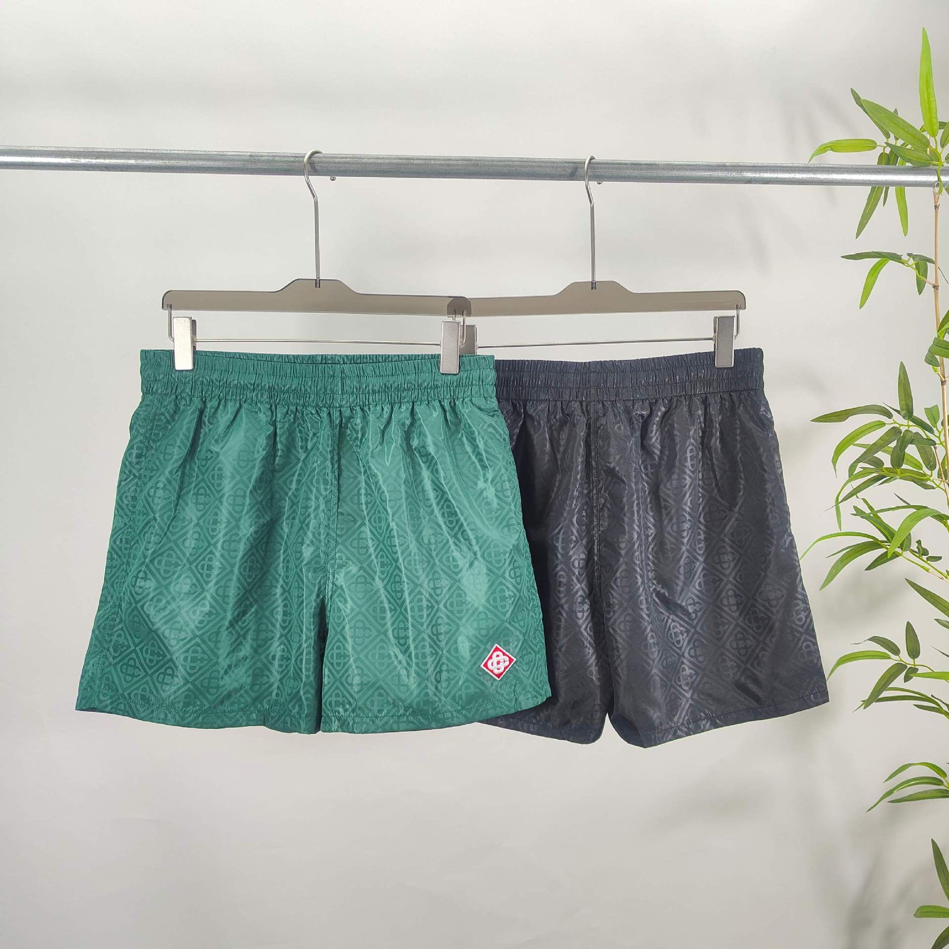 New summer beach shorts, CA inner mesh fabric, loose casual shorts, unisex, five-point shorts, cross-border European goods.