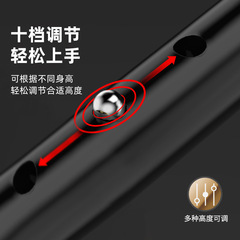 Aluminum alloy senior cane four-legged retractable walking stick multi-functional cane anti-slip lightweight drop shipping