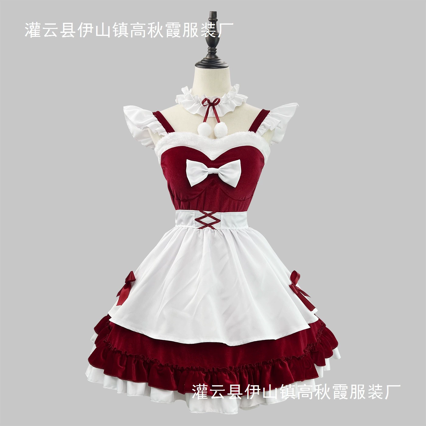 Костюм горничной Y Maid OSPLA оригинальный большого размера, чистое желание C, аниме-костюм из бархата, новинка, рождественское выступление