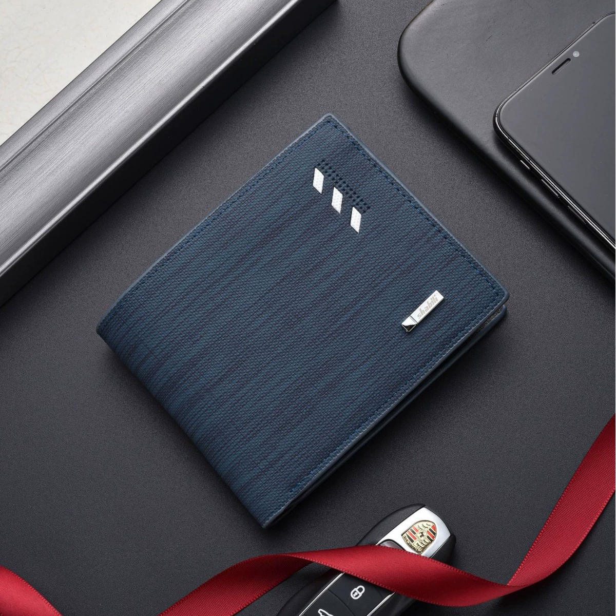 Новый короткий кошелек, мужской держатель для карт, мужской ультратонкий компактный трансграничный молодежный кошелек с несколькими слотами для карт, ID, кошелек большой емкости