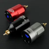 Татуировка машина WX-6 беспроводной татуировки питания RCA/DC интерфейс мини портативный быстрая зарядка татуировки батареи