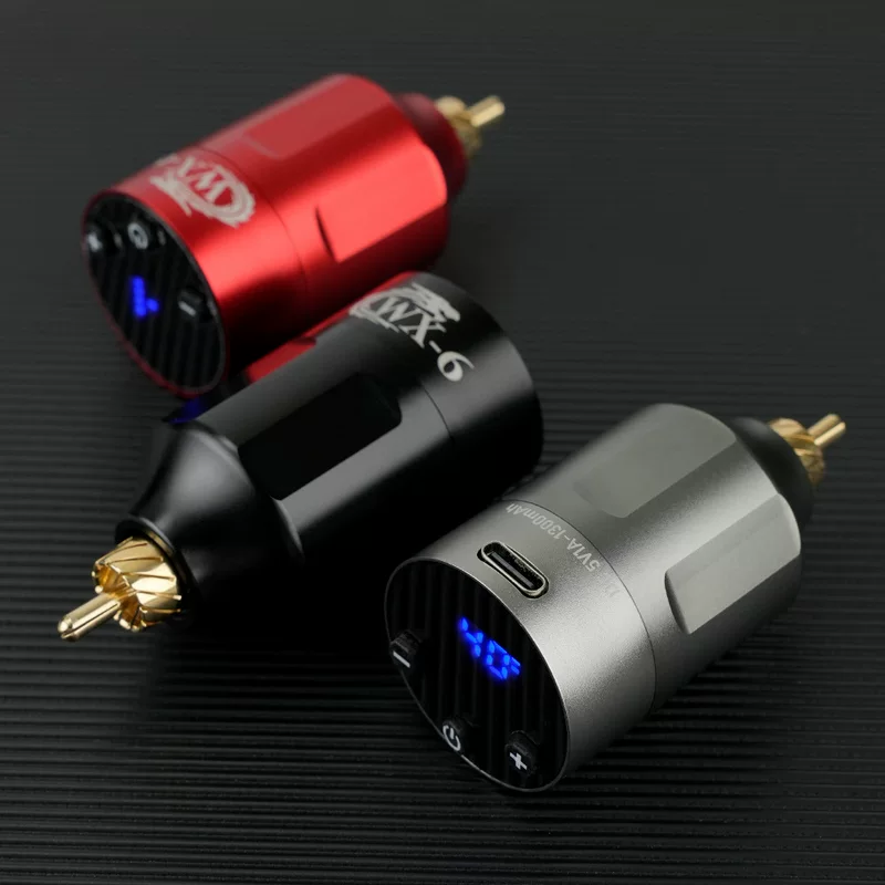 Tattoo, power supply, small handheld fast battery charging