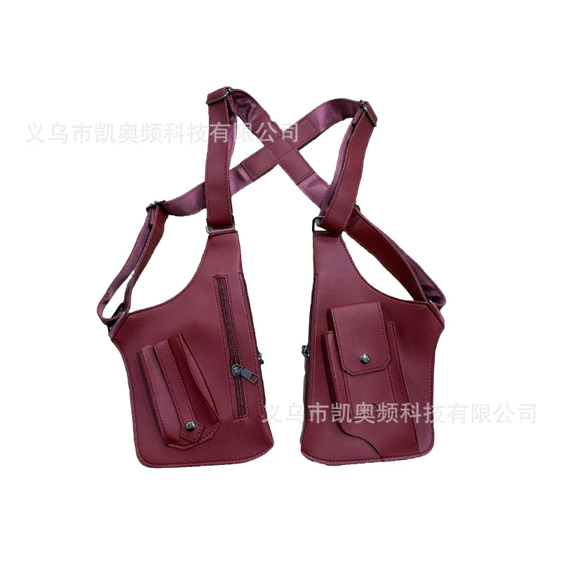 Vest, retro universal backpack, travel one-shoulder bag