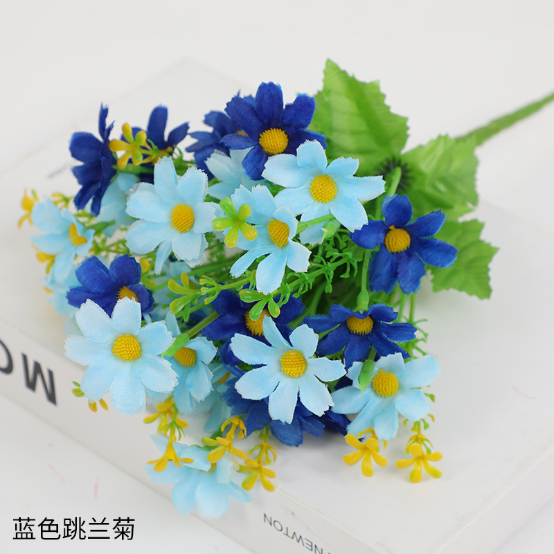 Orquídea saltadora-azul