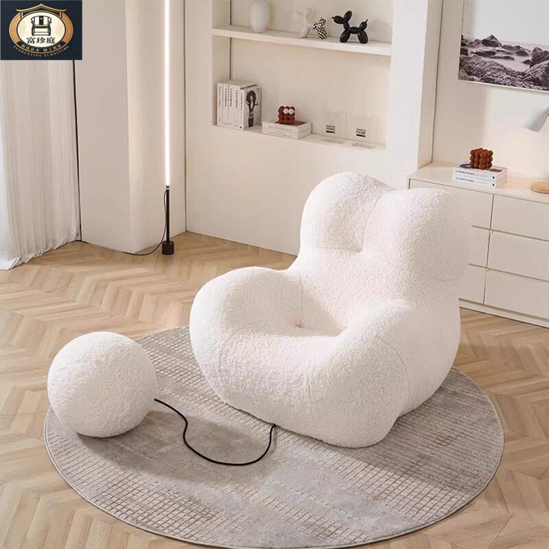 Foshan Vacuum Compression Export Version Mother's Embrace Single Sofa Lazy Lounge Chair Roll-Packed Small Apartment Single Chair Foshan Vacuum Compression Export Version Mother's Embrace Single Sofa Lazy Lounge Chair Roll-Packed Small Apartment Single Chair