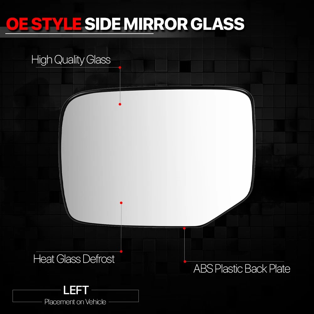 76253SZAA11 76203SZAA11 is suitable for Honda Pilot rearview mirror lens with heating
