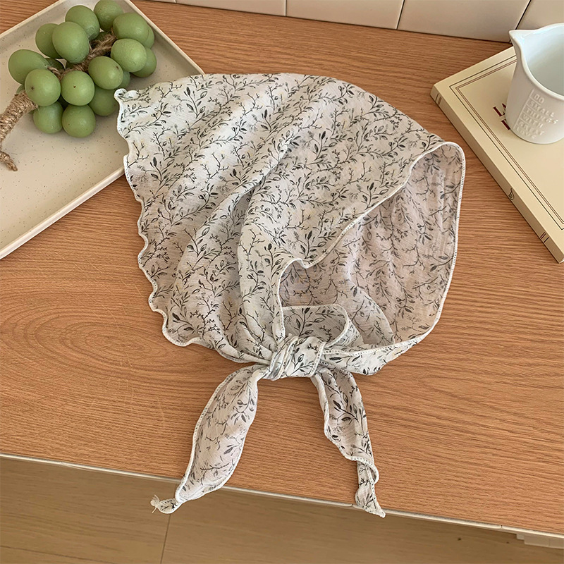 Pañuelo de seda de alta calidad, nuevo estilo, pañuelo de seda literario, pañuelo floral fino, correa para el cabello, serpentina, bufanda triangular de todo fósforo, cintura