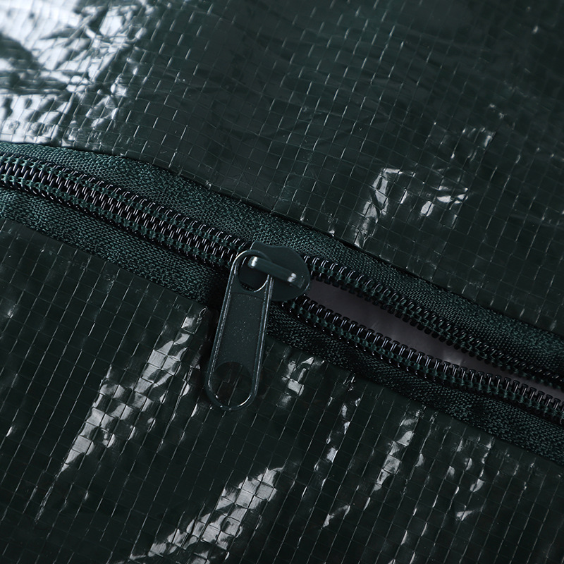 Bolsa de almacenamiento tejida PP de gran capacidad de comercio exterior Cremallera impermeable Árbol de Navidad Jardín Embalaje en movimiento Bolsa de piel de serpiente Amazon