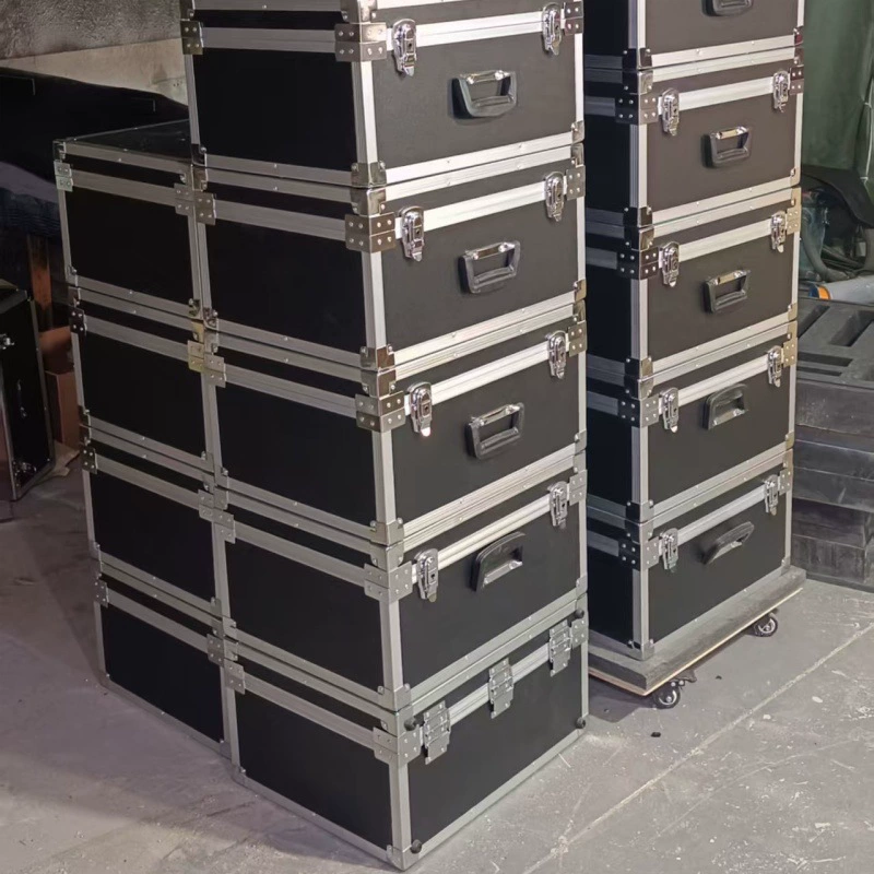 Индивидуальный чемодан из алюминиевого сплава с паролем, ящик для документов, двухслойная амортизирующая губка из ЭВА, большой прямоугольный