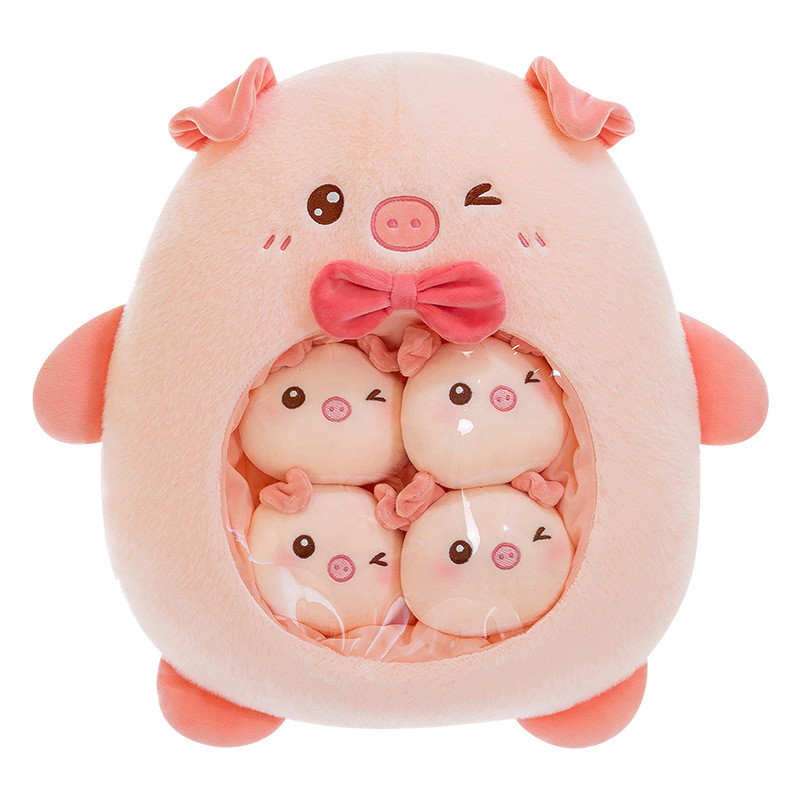Almohada/cojín de peluche oficial y adorable de capibara, con snacks, muñeco suave, regalo para niñas o niños. image 6