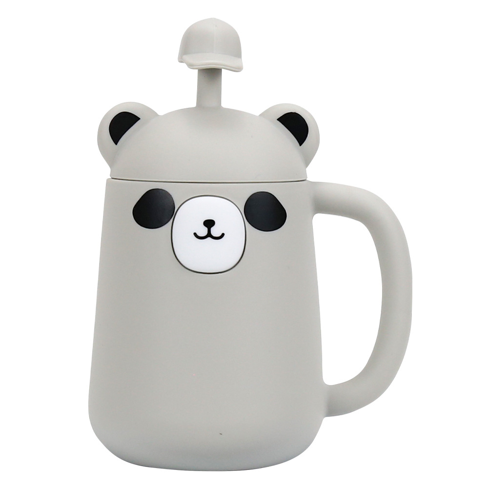 150ml 모자컵 - 회백색