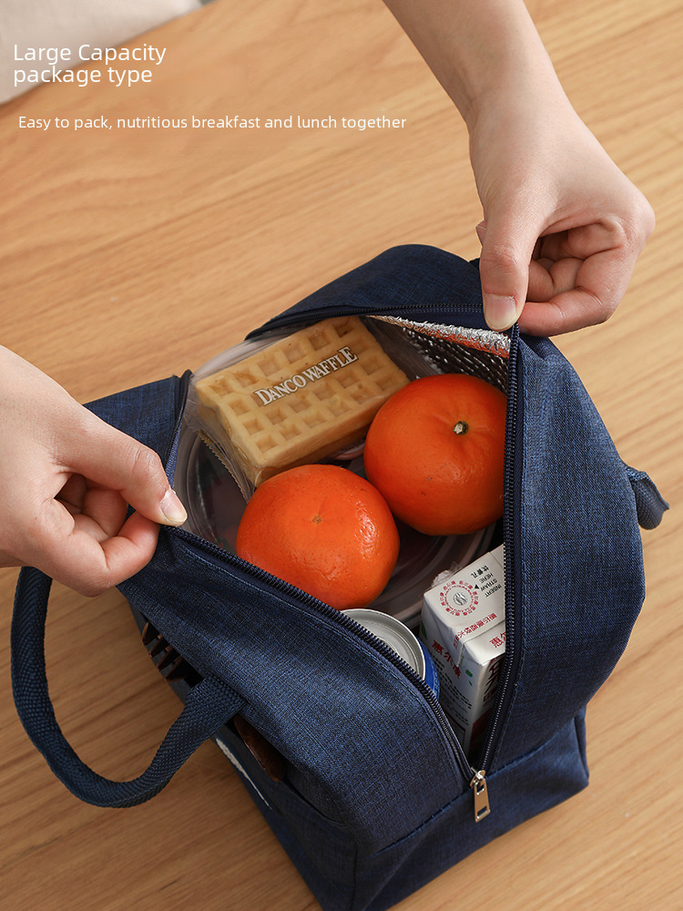 thumbnail image 5 of Bolsa de almuerzo, bolsa térmica, bolsa de arroz para estudiantes, bolsa de picnic portátil, bolsa para lonchera, 5 of 5