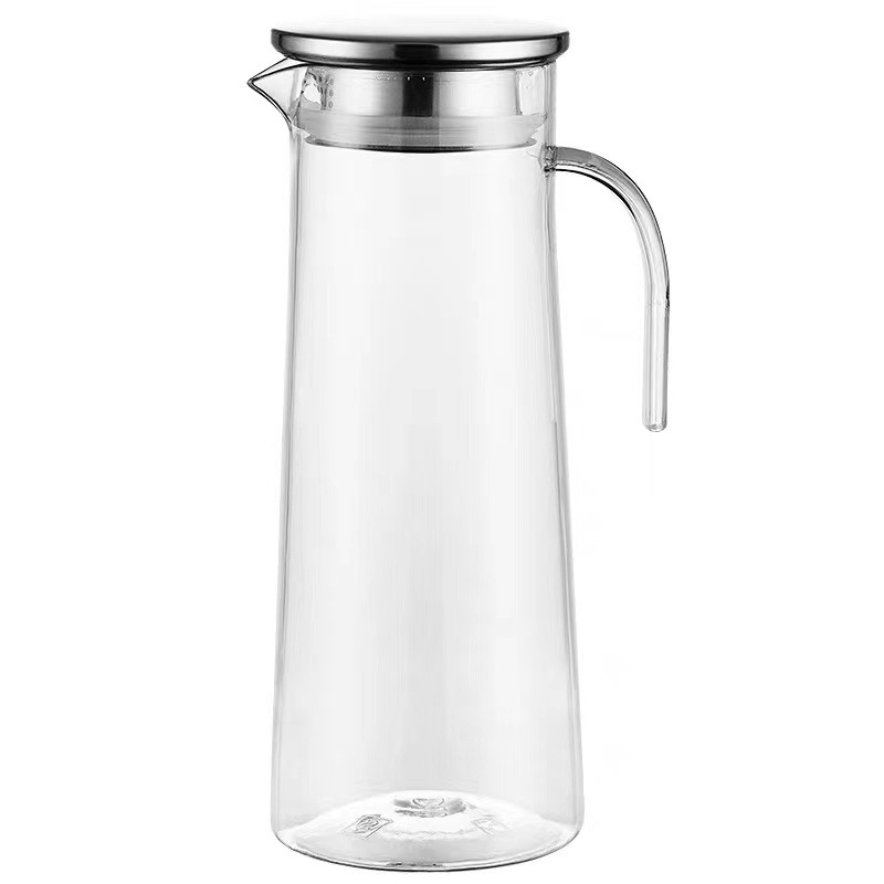 Jarra de acrílico olla de jugo de plástico hervidor de agua fría restaurante bar KTV olla de bebidas resistente a altas temperaturas olla de limón a prueba de explosiones