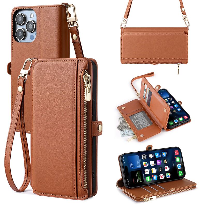 Suitable for Samsung Samsung S25 S24 S23 Ultra Anti-Fall Flip Magnetic Phone Case Card Wallet
