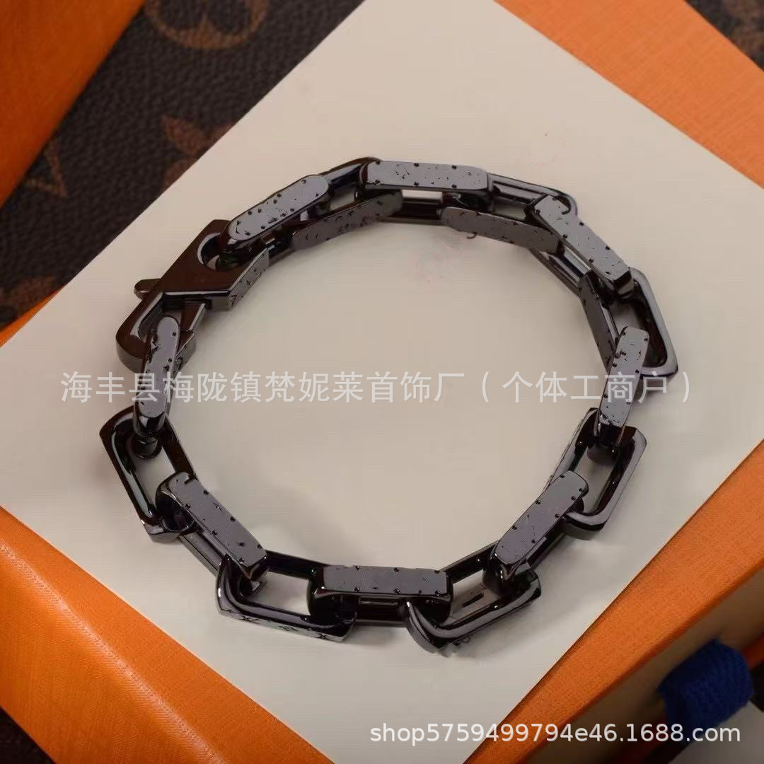 대나무 블랙 팔찌 21cm