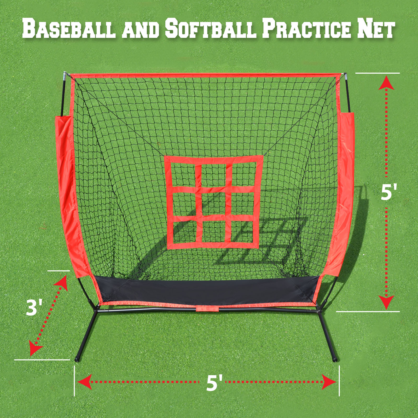 Cross-border baseball nets, indoor and outdoor nets, batting practice nets, portable rebound nets, baseball stands