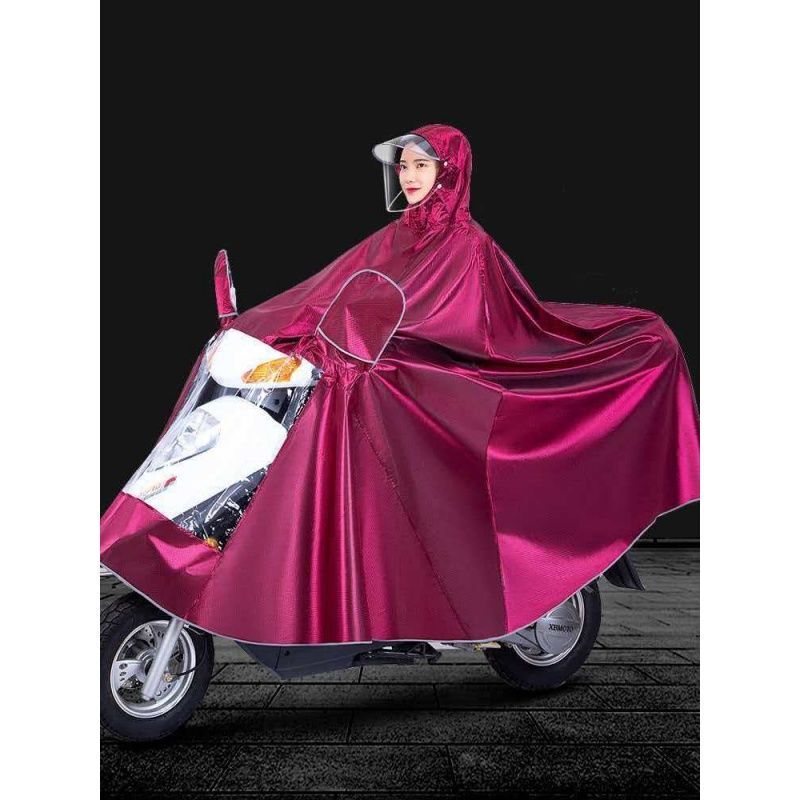 Thickened, Enlarged, and Lengthened Unisex Adult Waterproof Raincoat for Electric Bikes, Single-Person Motorcycles, and Double-Person Electric Scooters Thickened, Enlarged, and Lengthened Unisex Adult Waterproof Raincoat for Electric Bikes, Single-Person Motorcycles, and Double-Person Electric Scooters