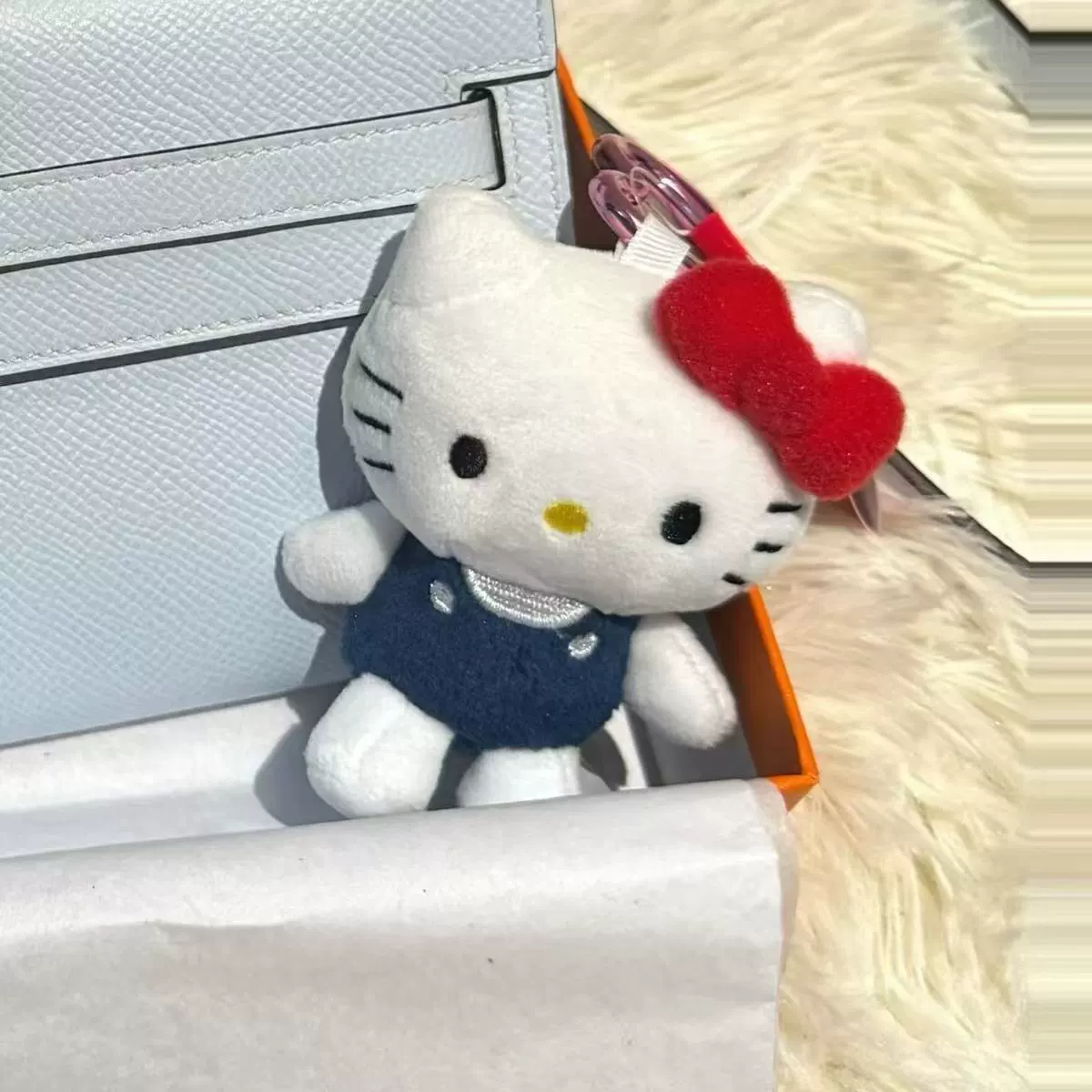 Hello Kitty, плюшевый брелок, кукла