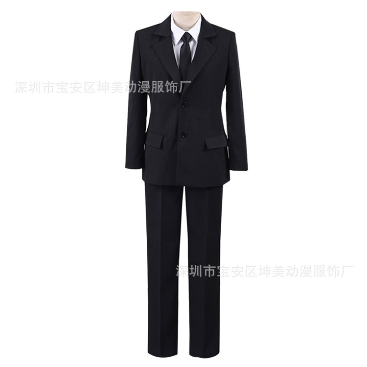 チェーンソー人cos服マチマフルセット悪魔ハンターフルセットパワ服フルセット大人同种スーツ|undefined