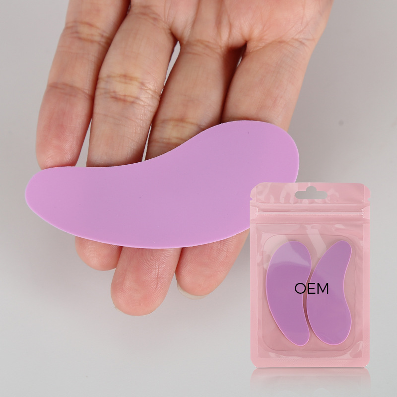 Máscara de ojos de silicona reutilizable y lavable de grado alimenticio, parche de silicona para ojos, parche de ojos imprimible transfronterizo de Amazon.