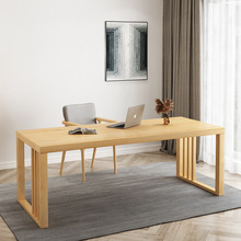 现代简约全实木餐桌茶桌办工桌书房洽谈单人用桌尺寸颜色随心搭配